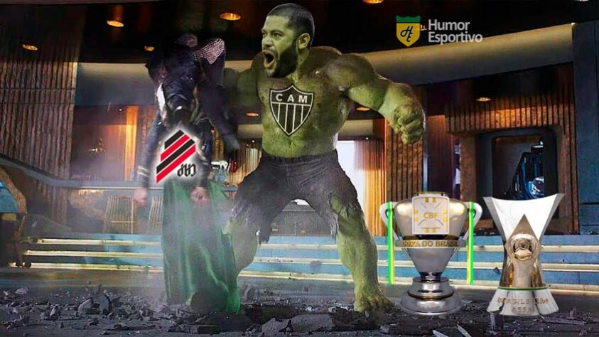 O Galo venceu o Athletico Paranaense mais uma vez e confirmou mais um título na temporada. Nas redes sociais, os atleticanos enalteceram Hulk e fizeram provocações com Cruzeiro e Flamengo. Confira na galeria! (Por Humor Esportivo)