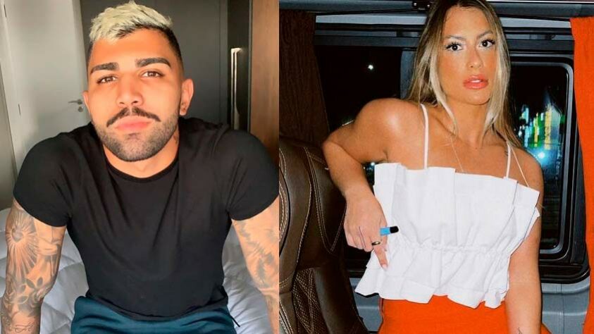 Gabigol e Andressa Castorino