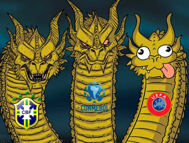 A confusão feita pela Uefa rendeu comparações com outras entidades.