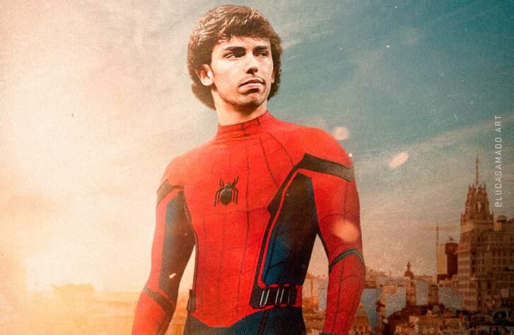 O designer gráfico Lucas Amado resolveu brincar com alguns jogadores e criou versões adaptadas dos super-heróis. O Homem-Aranha, por exemplo, seria o atacante português João Félix. Confira na galeria outros resultados! (Por Humor Esportivo)