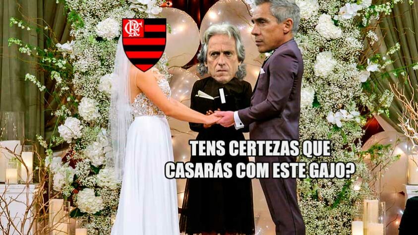 Comunicado da demissão de Jorge Jesus do Benfica foi realizado pelo clube português nesta terça-feira. Com saída de Cuca do Galo, o nome de Jesus tem ganho força como substituto. Em memes, torcedores brincaram com as especulações e muitos flamenguistas lamentaram a 'demissão tardia' do xodó rubro-negro. Confira! (Por Humor Esportivo)