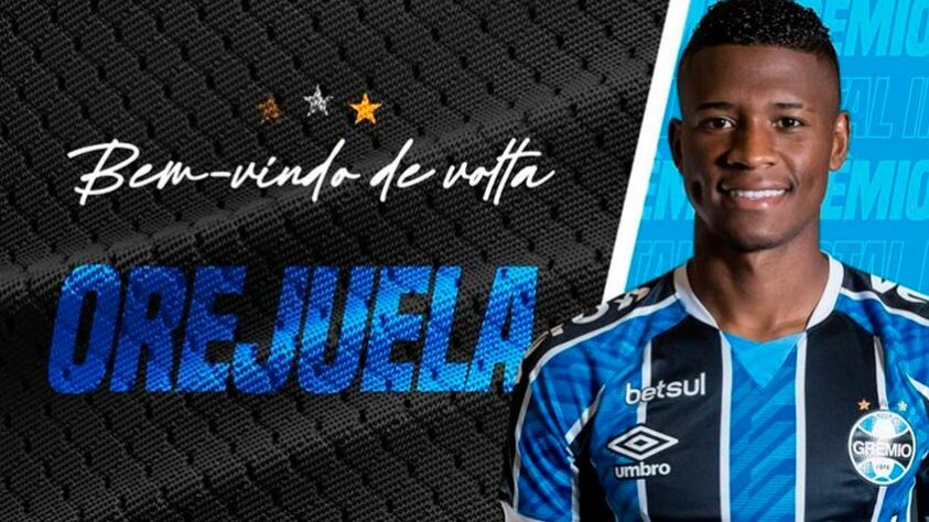 FECHADO! - Tanto o lateral-esquerdo Nicolas como também o lateral-direito colombiano Orejuela tiveram seus acordos por empréstimo até o final do próximo ano oficializados pelo Grêmio via redes sociais. Enquanto o primeiro seguirá com direitos ligados ao Athletico, o segundo tem contrato vigente junto ao São Paulo.