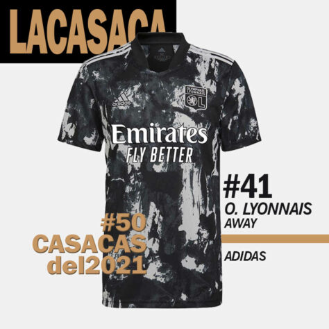 41º lugar: camisa 2 do Lyon-FRA