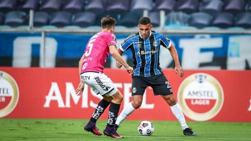 Grêmio (2021): Eliminado pelo Independiente del Valle, do Equador. Placar agregado: 2 x 4