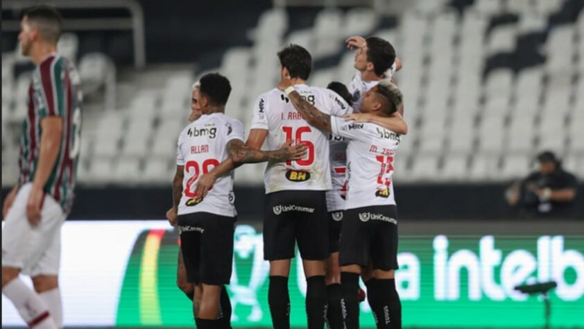 Fluminense 1 x 2 Atlético-MG - Quartas de final - Data: 26/08/2021 - Estádio: Nilton Santos - Gols do Galo: Hulk e Nino (contra).