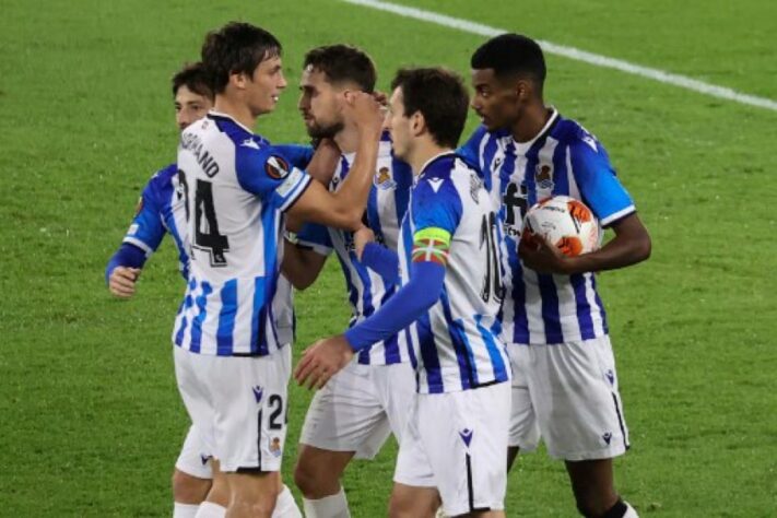 50º lugar: Real Sociedad (Espanha) - Nível de liga nacional para ranking: 4 - Pontuação recebida: 160.