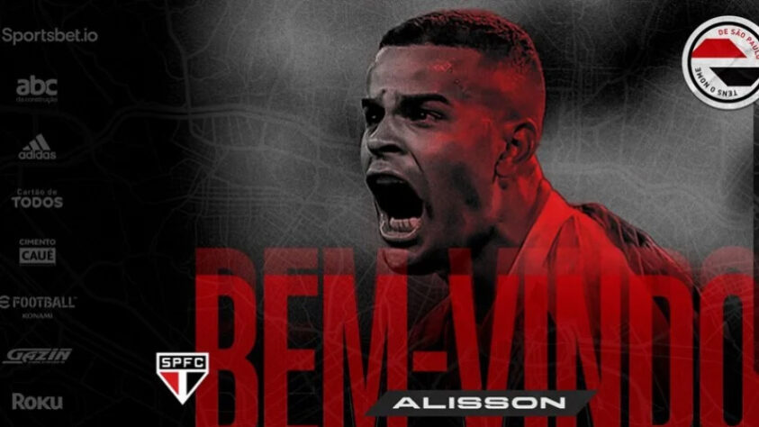 JÁ FECHOU! - Alisson (atacante - 28 anos) - Saiu do Grêmio para o São Paulo