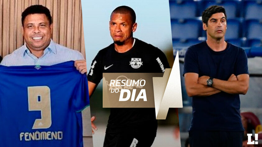 Ronaldo anuncia compra do Cruzeiro, Vasco anuncia mais dois reforços e Flamengo segue viagem atrás de treinador... Tudo isso e muito mais no resumo do dia do mercado deste sábado (18).
