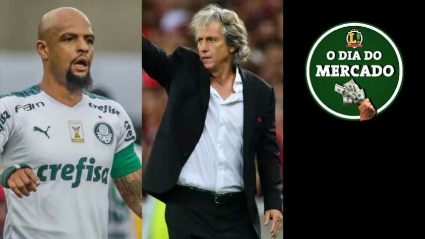 Palmeiras anuncia que não renovará o contrato de Felipe Melo e o volante está perto de transferir-se para o Fluminense. Jorge Jesus está cada vez mais pressionado no Benfica. O Vasco anunciou a contratação de Zé Ricardo para técnico em 2022. Tudo isso e muito mais no Dia do Mercado de sábado.