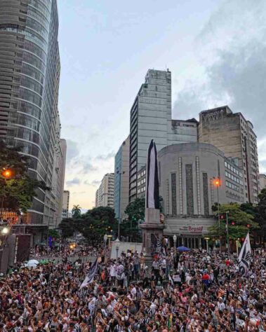 GALERIA: A festa do título do Atlético-MG em Belo Horizonte