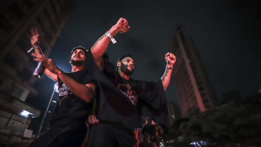 GALERIA: A festa do título do Atlético-MG em Belo Horizonte