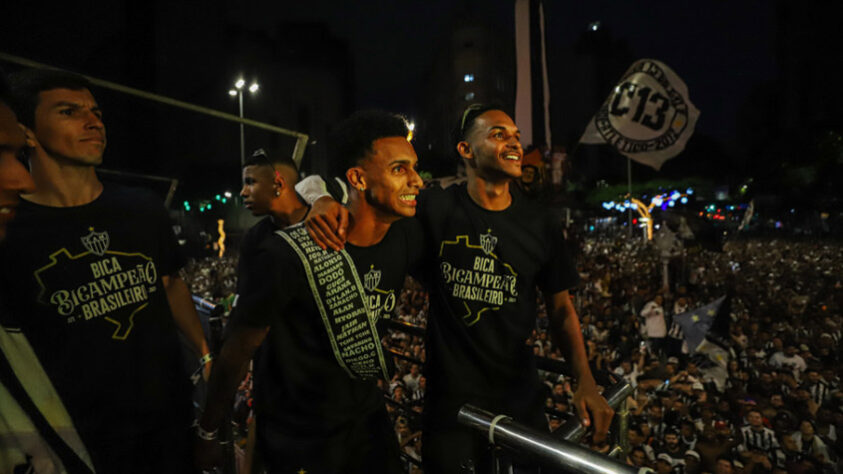 GALERIA: A festa do título do Atlético-MG em Belo Horizonte