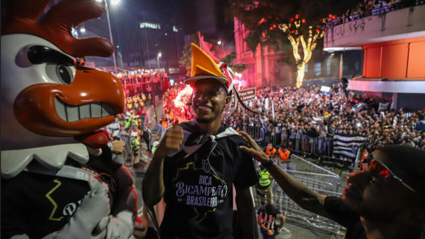 GALERIA: A festa do título do Atlético-MG em Belo Horizonte