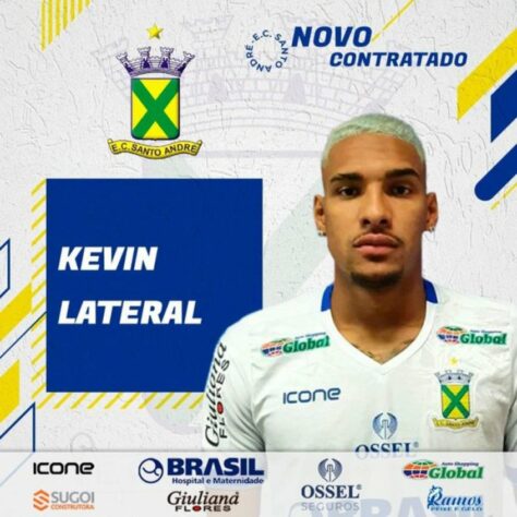 FECHADO - O lateral-esquerdo Kevin jogou pela primeira vez a Série B do Brasileiro neste ano vestindo a camisa do Brasil de Pelotas. Após o fim, o jogador de 21 anos avaliou a temporada como um aprendizado depois do rebaixamento da equipe gaúcho. Nesta sexta, o Santo André anunciou a contratação por empréstimo do atleta para a disputa do Campeonato Paulista.