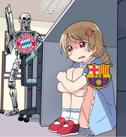 Torcedores fazem memes com derrota do Barcelona para o Bayern de Munique e eliminação precoce na Champions League.