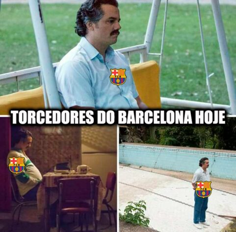 Torcedores fazem memes com derrota do Barcelona para o Bayern de Munique e eliminação precoce na Champions League.