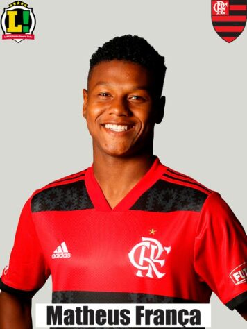 Matheus França - 7,0 - Mostrou oportunismo e na primeira chance marcou o seu primeiro gol pelos profissionais do Flamengo. Contou com a sorte, já que a bola desviou, mas teve personalidade em chutar, mesmo tendo a opção de passar a bola. 