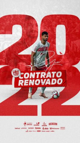 FECHADO - Um dos pilares do CRB em 2021, o zagueiro Gum estendeu o seu contrato com o clube alagoano por mais uma temporada, terminando agora em dezembro de 2022.