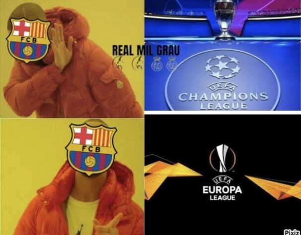 Torcedores fazem memes com derrota do Barcelona para o Bayern de Munique e eliminação precoce na Champions League.