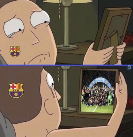 Torcedores fazem memes com derrota do Barcelona para o Bayern de Munique e eliminação precoce na Champions League.