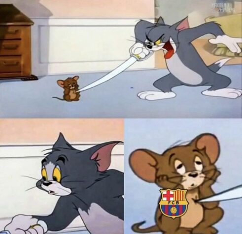 Torcedores fazem memes com derrota do Barcelona para o Bayern de Munique e eliminação precoce na Champions League.