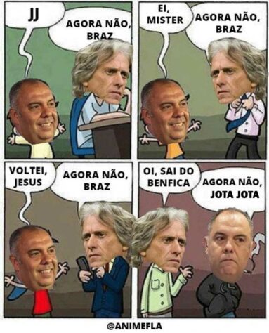 Memes: web repercute demissão de Jorge Jesus do Benfica, saída de Cuca do Atlético-MG e acerto de Paulo Sousa com o Flamengo.