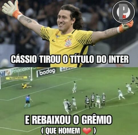 Queda no Brasileirão: rebaixado para Série B, Grêmio é alvo de memes dos rivais.