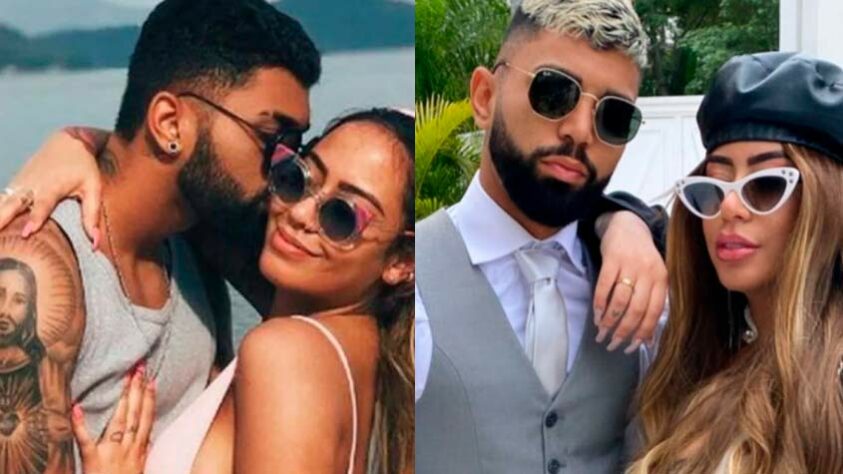 Gabigol e Rafaella Santos