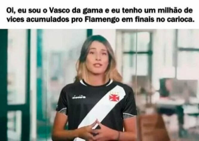 O Vasco pegou fama de ser sempre vice, principalmente para o Flamengo, e convive com a provocação até hoje.