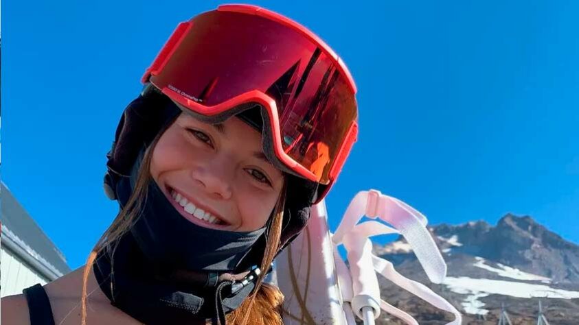 Sabrina Cass (19 anos) - Atleta de Freestyle Mogul Skiing, nascida em New Haven, Connecticut (EUA) - Estreante em Olimpíadas de Inverno.