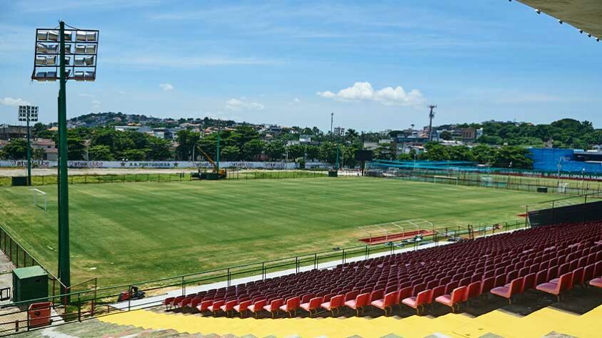 GALERIA: veja imagens atuais do Luso-Brasileiro, casa do Flamengo nos jogos iniciais do Carioca