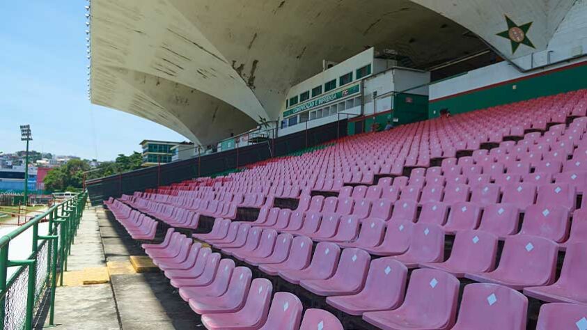 GALERIA: veja imagens atuais do Luso-Brasileiro, casa do Flamengo nos jogos iniciais do Carioca