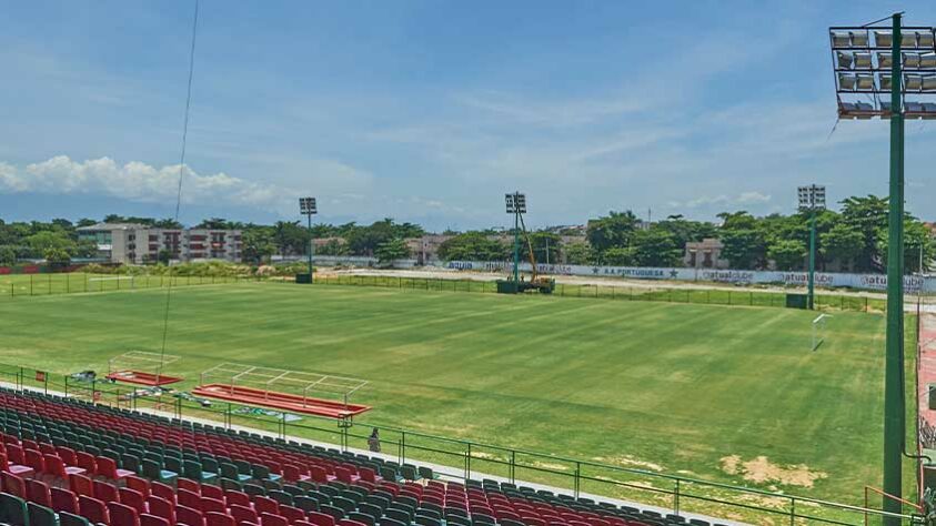 GALERIA: veja imagens atuais do Luso-Brasileiro, casa do Flamengo nos jogos iniciais do Carioca