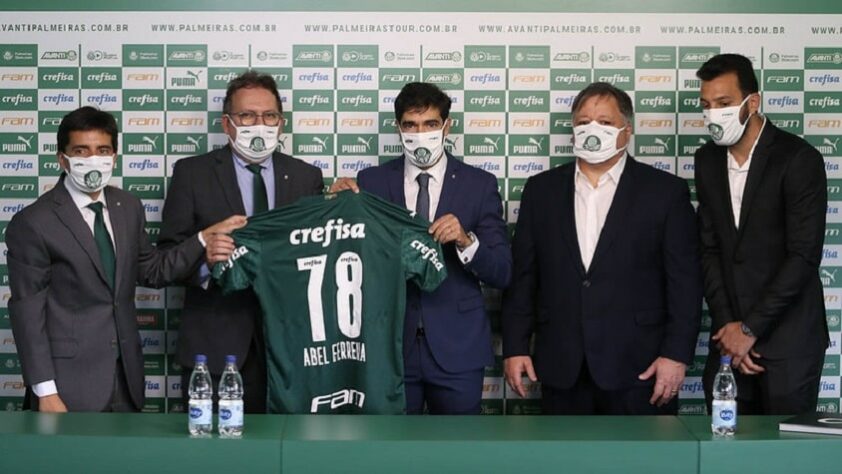 Abel Ferreira - 30 de outubro de 2020 - técnico - contratado junto ao PAOK, da Grécia, e se tornou um dos maiores treinadores da história do clube. Segue em 2022.