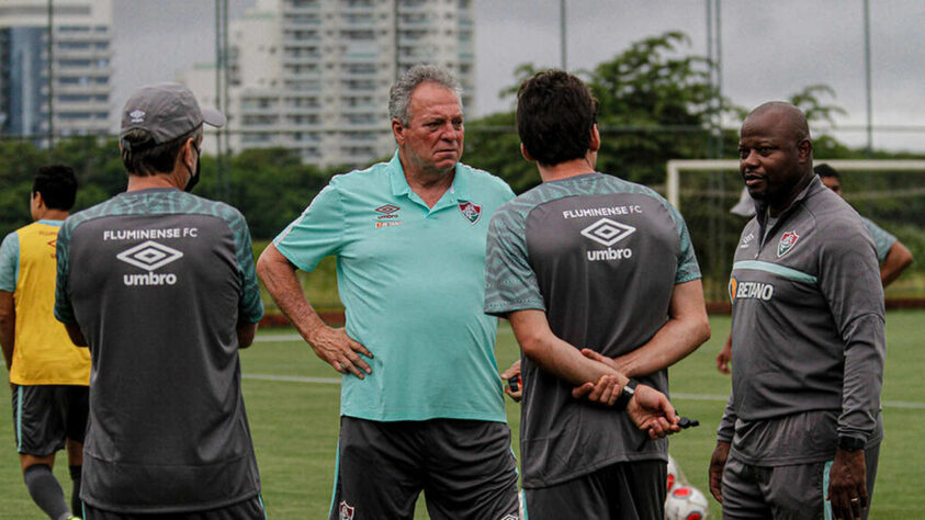 Imagens da reapresentação do Fluminense para a temporada 2022.