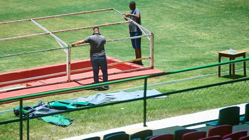 GALERIA: veja imagens atuais do Luso-Brasileiro, casa do Flamengo nos jogos iniciais do Carioca