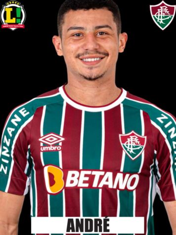 André - 6,5 - Deu um passe primoroso para o quinto gol do Flu, marcado pelo Luiz Henrique.