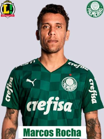 Marcos Rocha: 5,5 - Retornando de uma lesão, faltou ritmo para o lateral. Somente nas jogadas de ataque foi possível notar algum esforço positivo. No geral, abaixo.