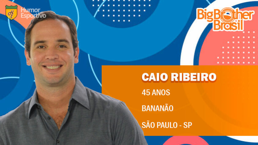 Big Brother Brasil 2022: Caio Ribeiro.
