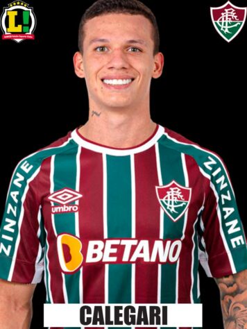 Calegari - 7,0 - O lateral, que é cria do Fluminense, fez uma partida segura e não comprometeu na posição. Inclusive, as melhores oportunidades do Tricolor foram construídas pelo lado esquerdo.
