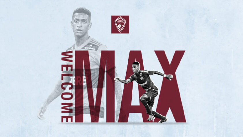 Max (meia - 20 anos - Colorado Rapids - contrato até 31/12/2025 com opção prevista de renovar por mais um ano. )