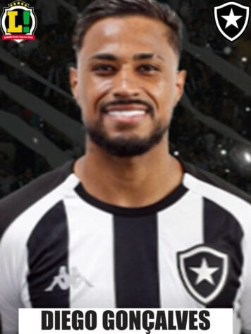 Diego Gonçalves - 4,5 - Desligado. Não foi o Diego Gonçalves que geralmente pede bola e aparece com frequência. Isolado na ponta, pouco apareceu e contribuiu para o jogo do Botafogo.