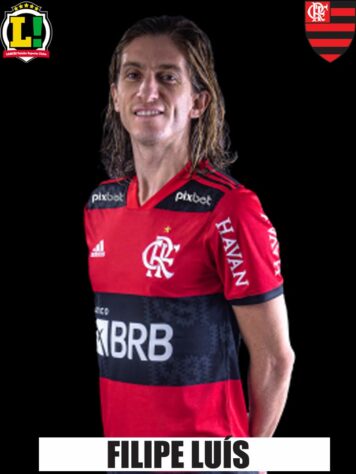 Filipe Luís - 6,0 - Não comprometeu, mas também não foi eficaz o suficiente na marcação (como contra o Palmeiras, por exemplo). Na construção, foi discreto.  