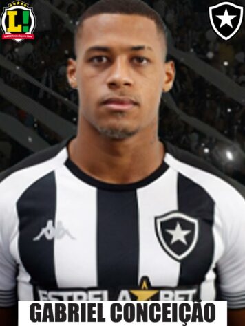 GABRIEL CONCEIÇÃO - 5,0 - Entrou em um momento no qual o Botafogo se retraiu e foi pouco acionado. 