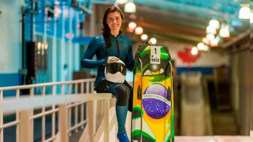 Nicole Silveira (27 anos) - Atleta de Skeleton, nascida em Rio Grande, no Rio Grande do Sul - Estreante em Olimpíadas de Inverno.