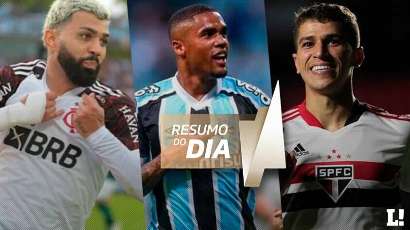 Empresário de Gabi afirma que o Flamengo recusou uma proposta pelo atacante. Douglas Costa deve rescindir com o Grêmio. Vitor Bueno e São Paulo chegam a acordo para encerrar o contrato. Tudo isso e muito mais no Dia do Mercado de sexta-feira.