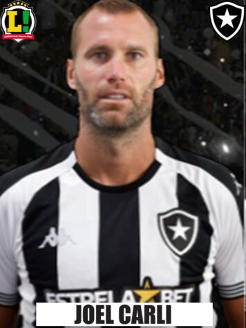 JOEL CARLI - 6,0 - Penou além da conta para garantir a vitória do Botafogo. Após um jogo com alguns vacilos na marcação, foi à frente e se arriscou ao ataque. 