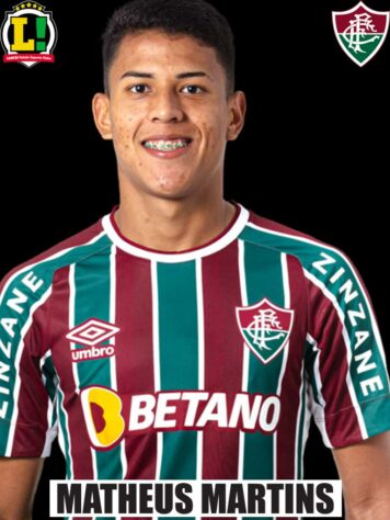 Matheus Martins - 6,5 - O garoto chegou a fazer um gol, mas estava em posição irregular. Arriscou boas oportunidades e se mostrou capaz de substituir Luiz Henrique.