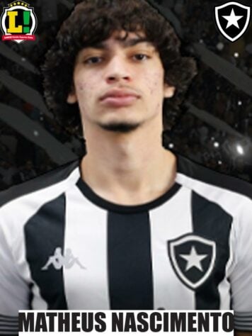 Matheus Nascimento - 6,0 - Foi o jogador mais perigoso do Botafogo ao colocar duas bolas na trave no primeiro tempo. Na volta do intervalo, a bola pouco chegou à feição para o atacante finalizar. 