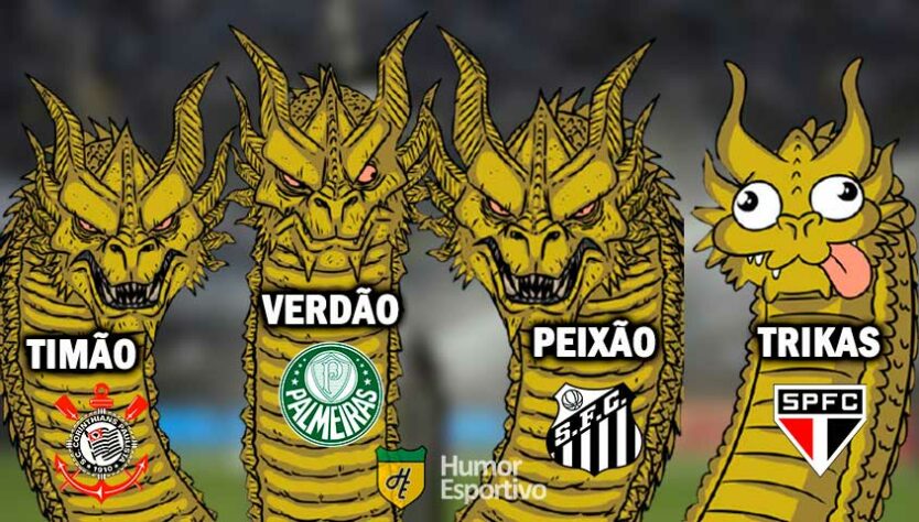 Trikas? Novo apelido do São Paulo é prato cheio para memes dos rivais.